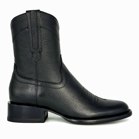 EMMA FLOOTER BLACK BOOTS OVAL