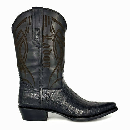 EMMA BROWN PITON BOOTS 