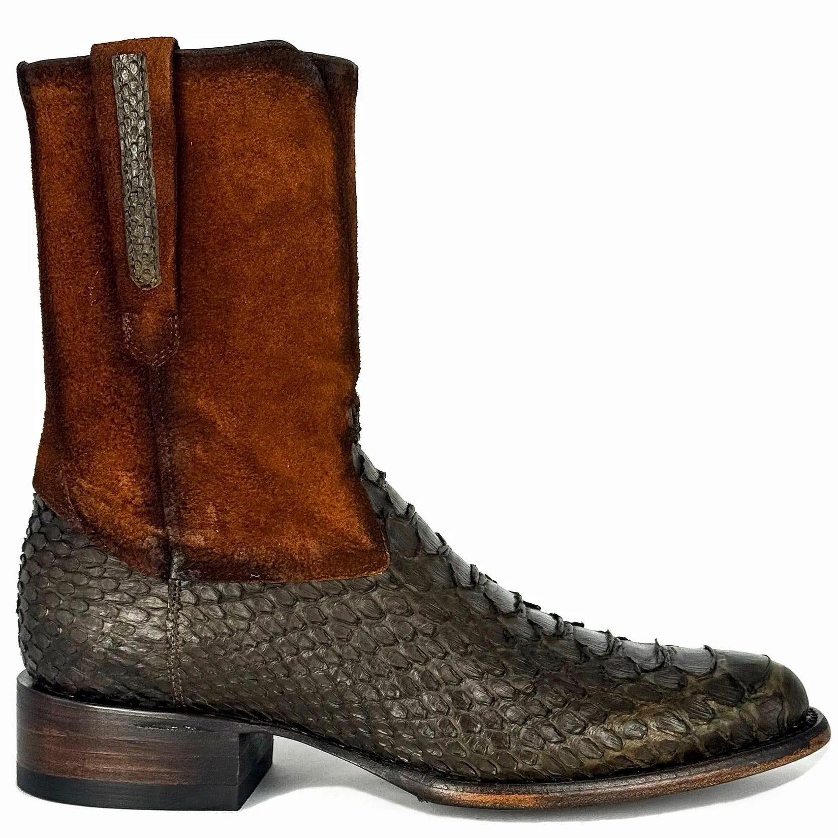 ARTHUR PITON & GAMUZA BOOTS OVAL