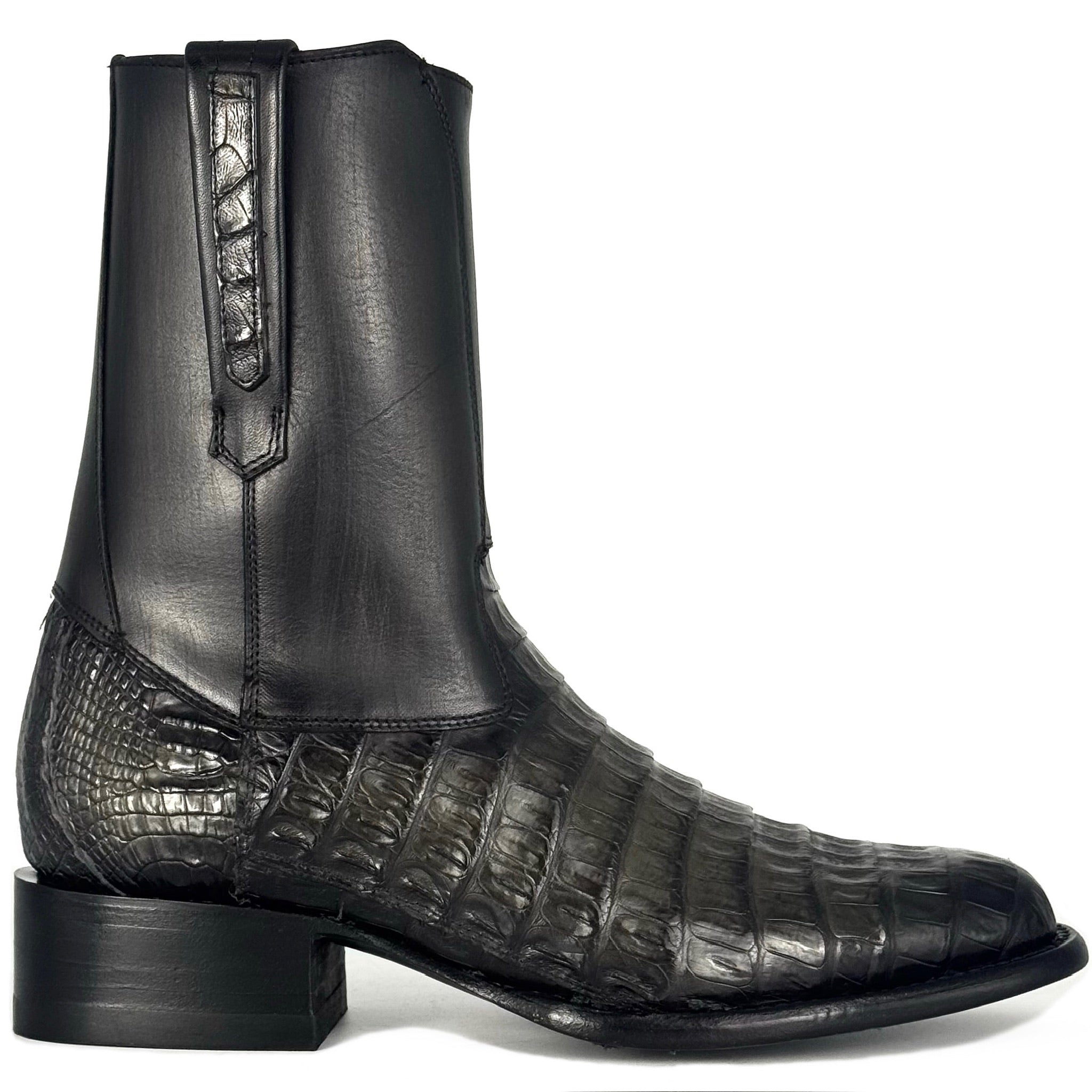 ARTHUR GREY COLA COCODRILO BOOTS OVAL