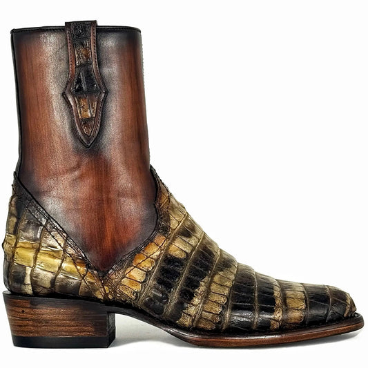 MÁXIMO COLA BELLY ALLIGATOR NATURAL OVAL