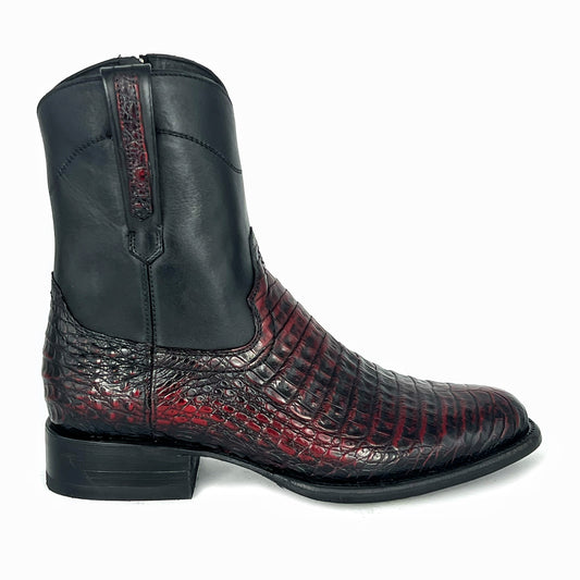 EMMA BROWN PITON BOOTS 