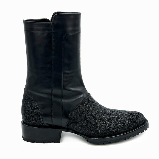 EMMA BROWN PITON BOOTS 