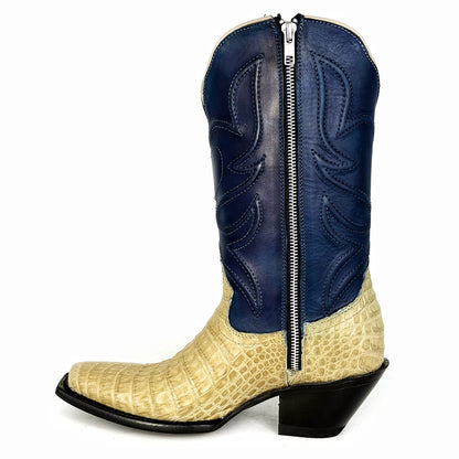 EMMA BROWN PITON BOOTS 