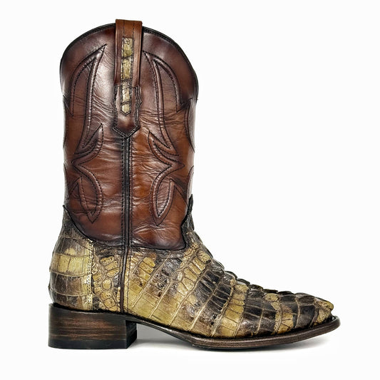 COWBOY NATURAL COLA DE COCODRILO BOOTS OVAL