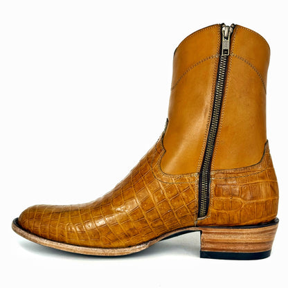 EMMA COCODRILO MORELETI BOOTS OVAL