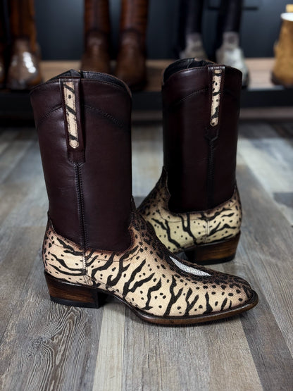 EMMA HIGH MANTARRAYA BOOTS OVAL
