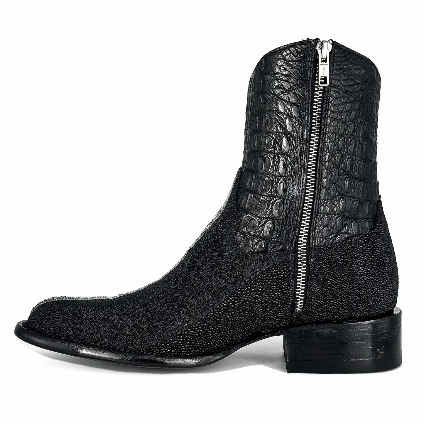 EMMA NEGRO MANTARRAYA REINA & COCODRILO OVAL