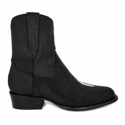 EMMA BLACK FULL MANTARRAYA BOOTS OVAL