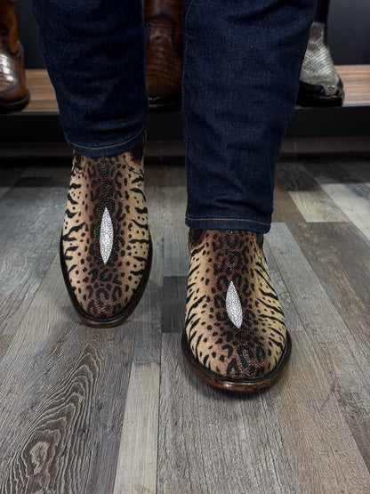 EMMA HIGH MANTARRAYA BOOTS OVAL