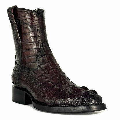 EMMA VINO NUCA ALLIGATOR OVAL