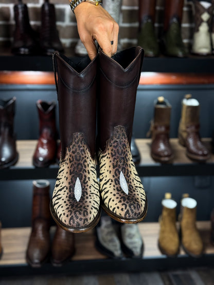 EMMA HIGH MANTARRAYA BOOTS OVAL
