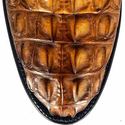 EMMA MIEL LOMO ALLIGATOR OVAL