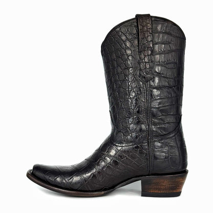 COWBOY DARK BROWN FULL COCODRILO MORELETI DUBAI