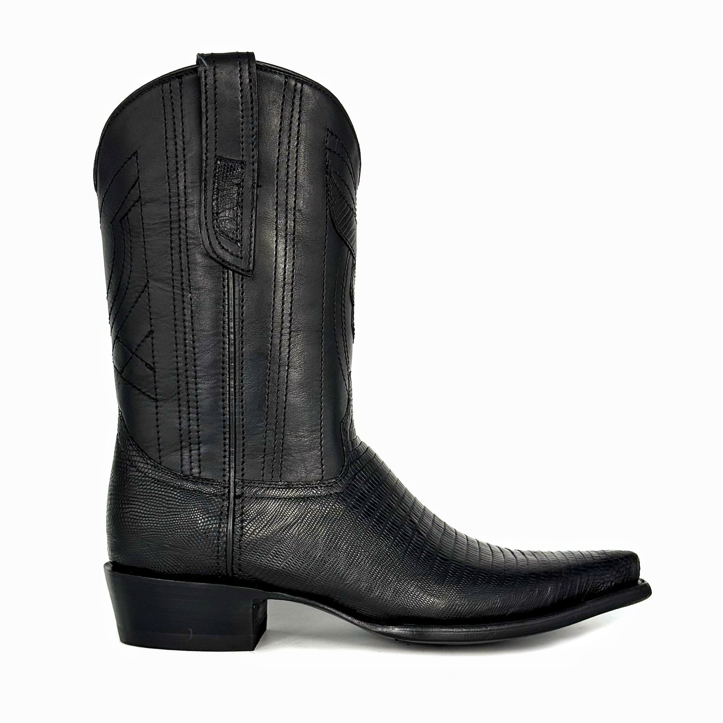 EMMA BROWN LIZARD BOOTS 