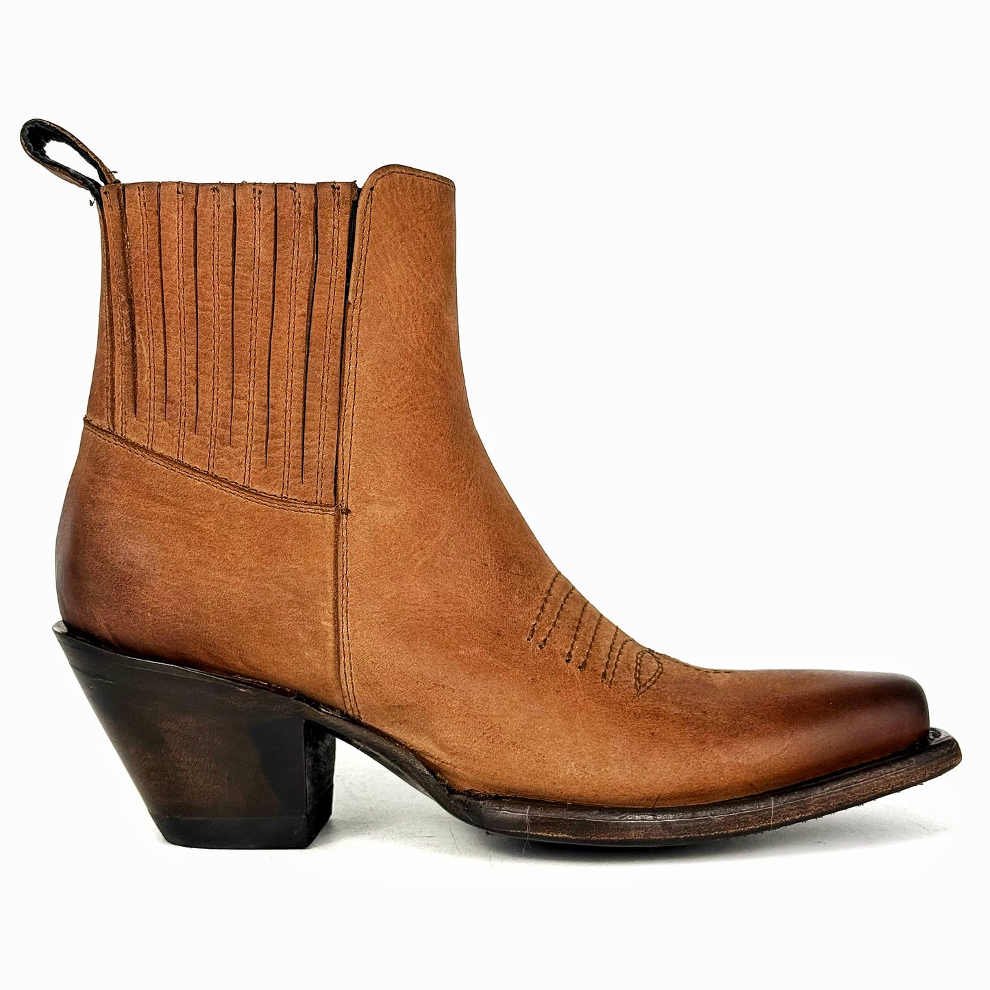 EMMA BROWN PITON BOOTS 