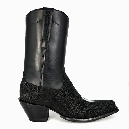 EMMA BROWN PITON BOOTS 