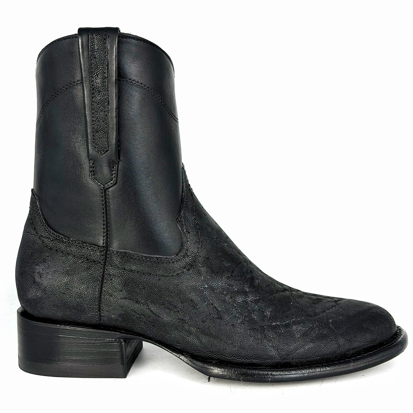 EMMA BLACK ELEFANTE BOOTS OVAL