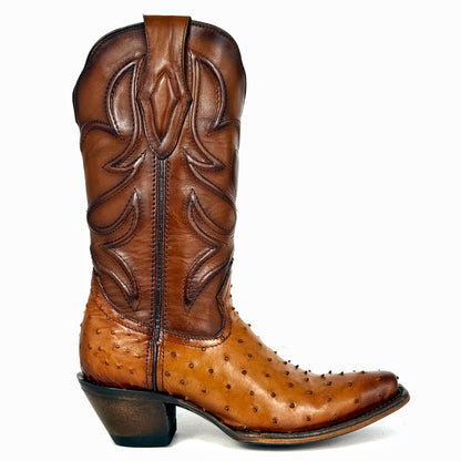 EMMA BROWN PITON BOOTS 