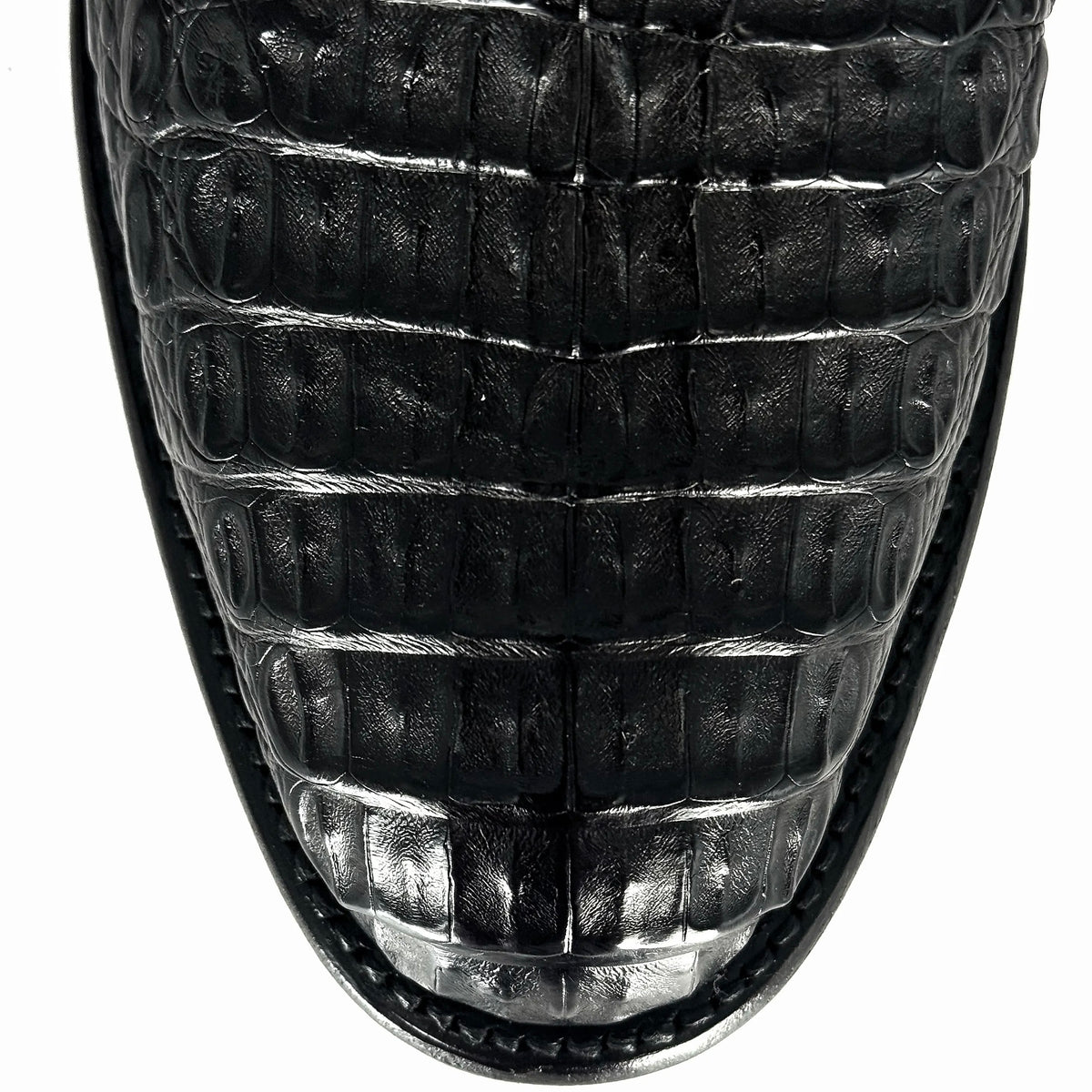 SEBASTIAN NEGRO LOMO DE COCODRILO OVAL