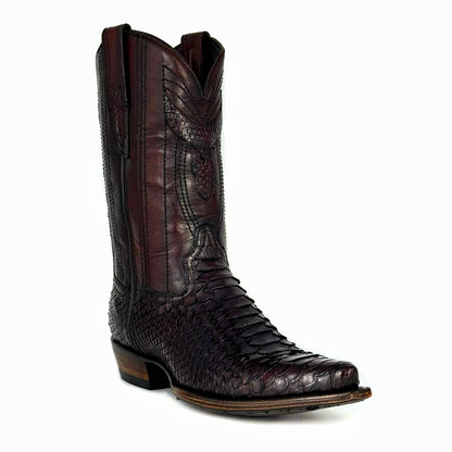 EMMA BROWN PITON BOOTS 