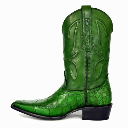 EMMA BROWN PITON BOOTS 