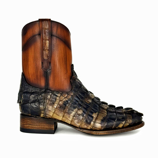 EMMA NATURAL COLA DE COCODRILO BOOTS OVAL