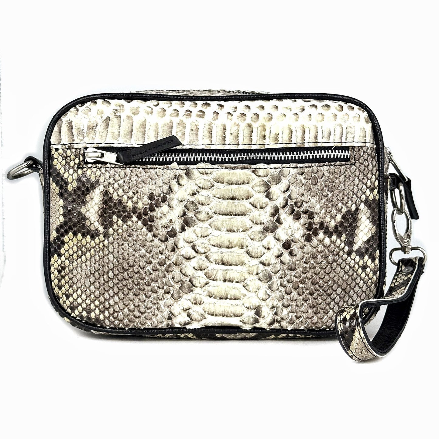 BANDOLERA PYTHON DOS BOLSAS