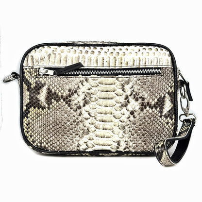 BANDOLERA PYTHON DOS BOLSAS