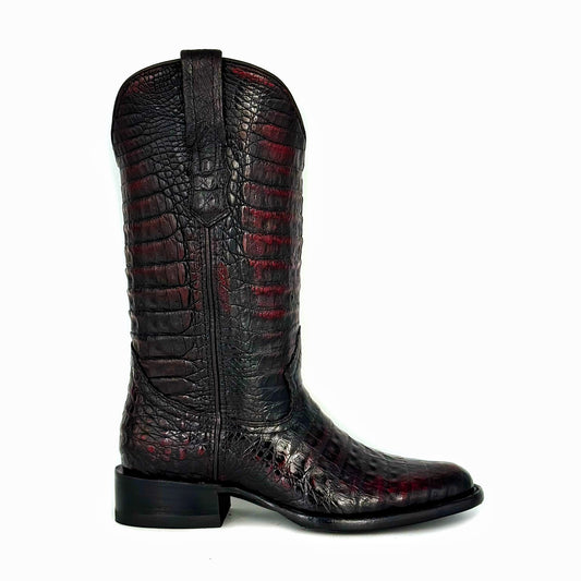 EMMA BROWN PITON BOOTS 