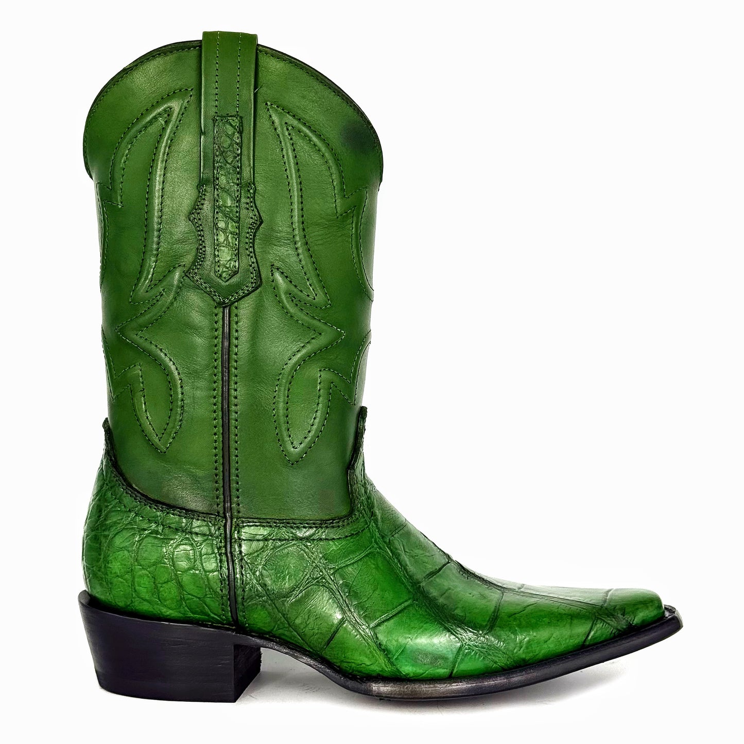 EMMA BROWN PITON BOOTS 