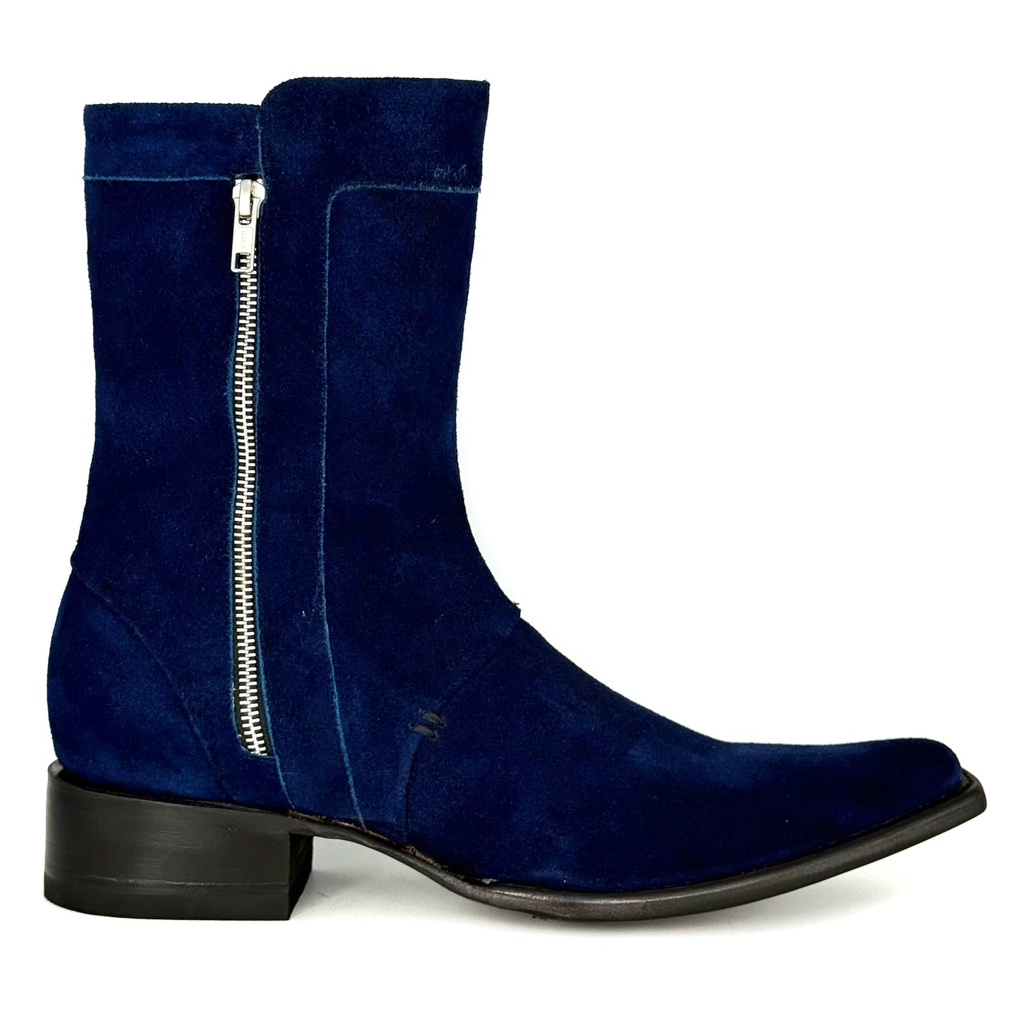 CARLO BROWN PITON BOOTS 