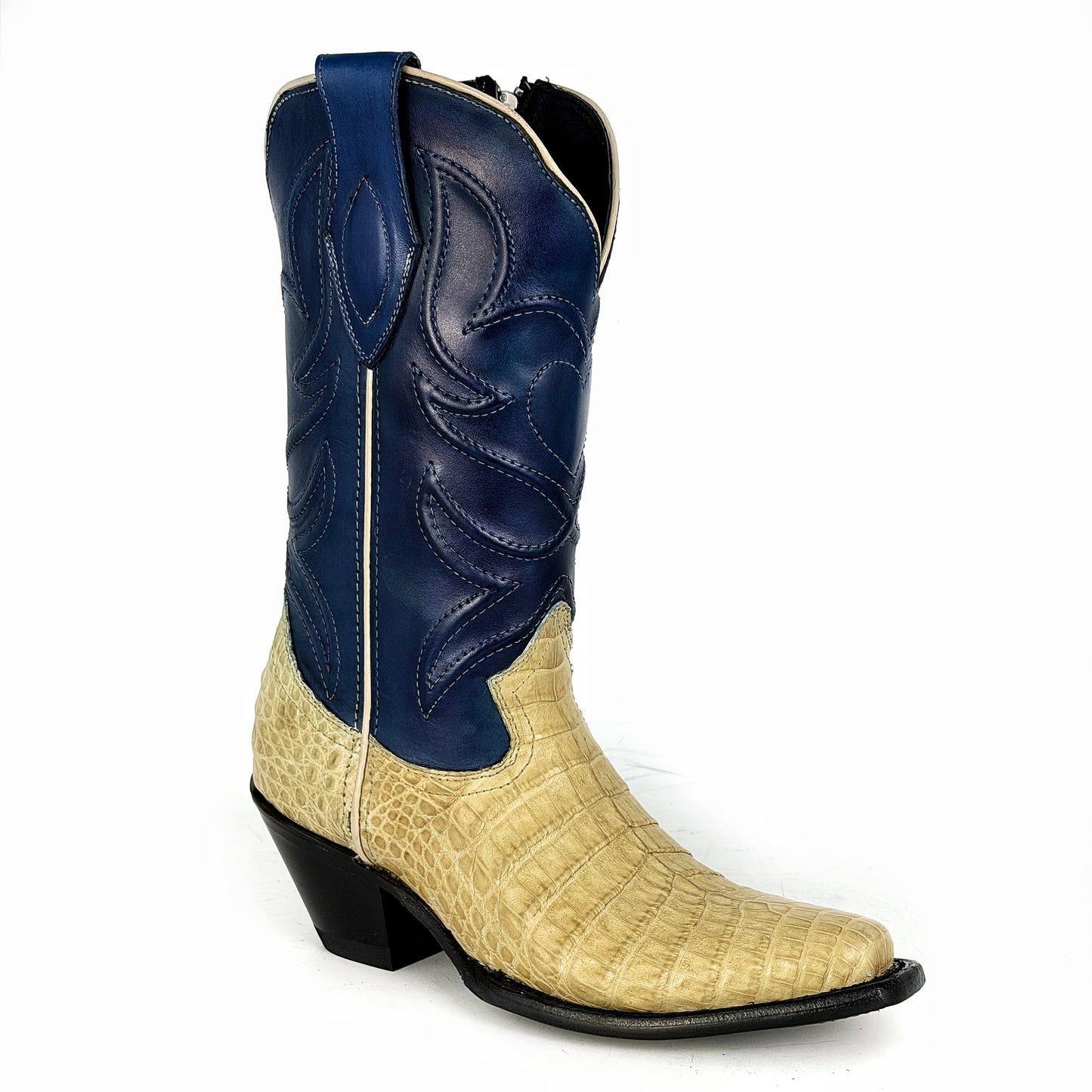 EMMA BROWN PITON BOOTS 