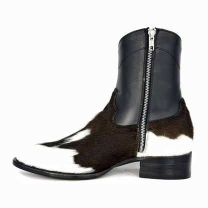 EMMA PELO DE VACA BOOTS OVAL