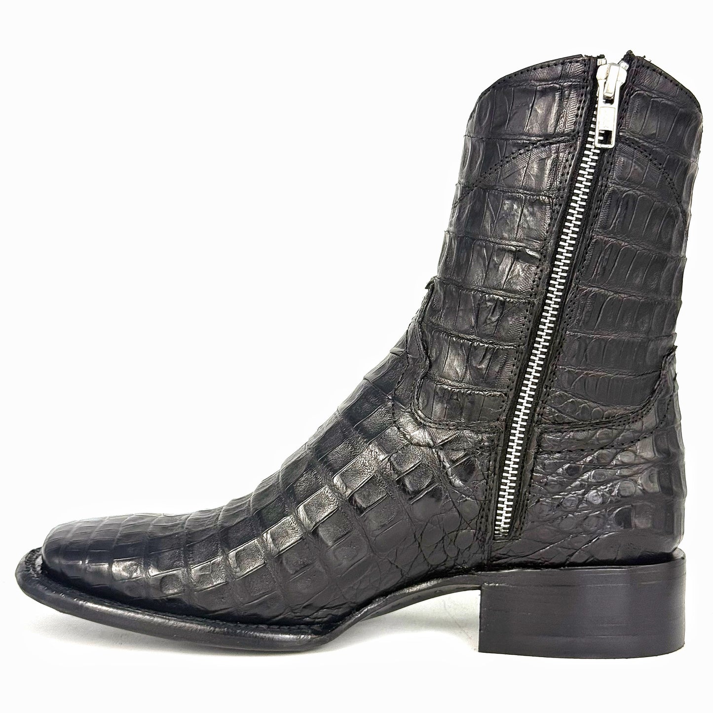 EMMA BROWN PITON BOOTS 