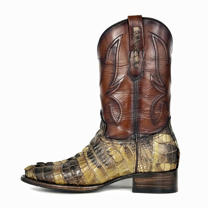 COWBOY NATURAL COLA DE COCODRILO BOOTS OVAL
