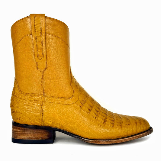 EMMA COCODRILO FUSCUS BOOTS OVAL