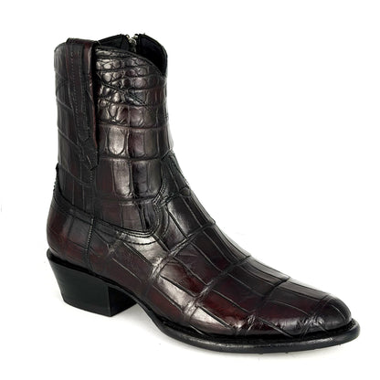 EMMA VINO FULL COCODRILO ALLIGATOR  OVAL