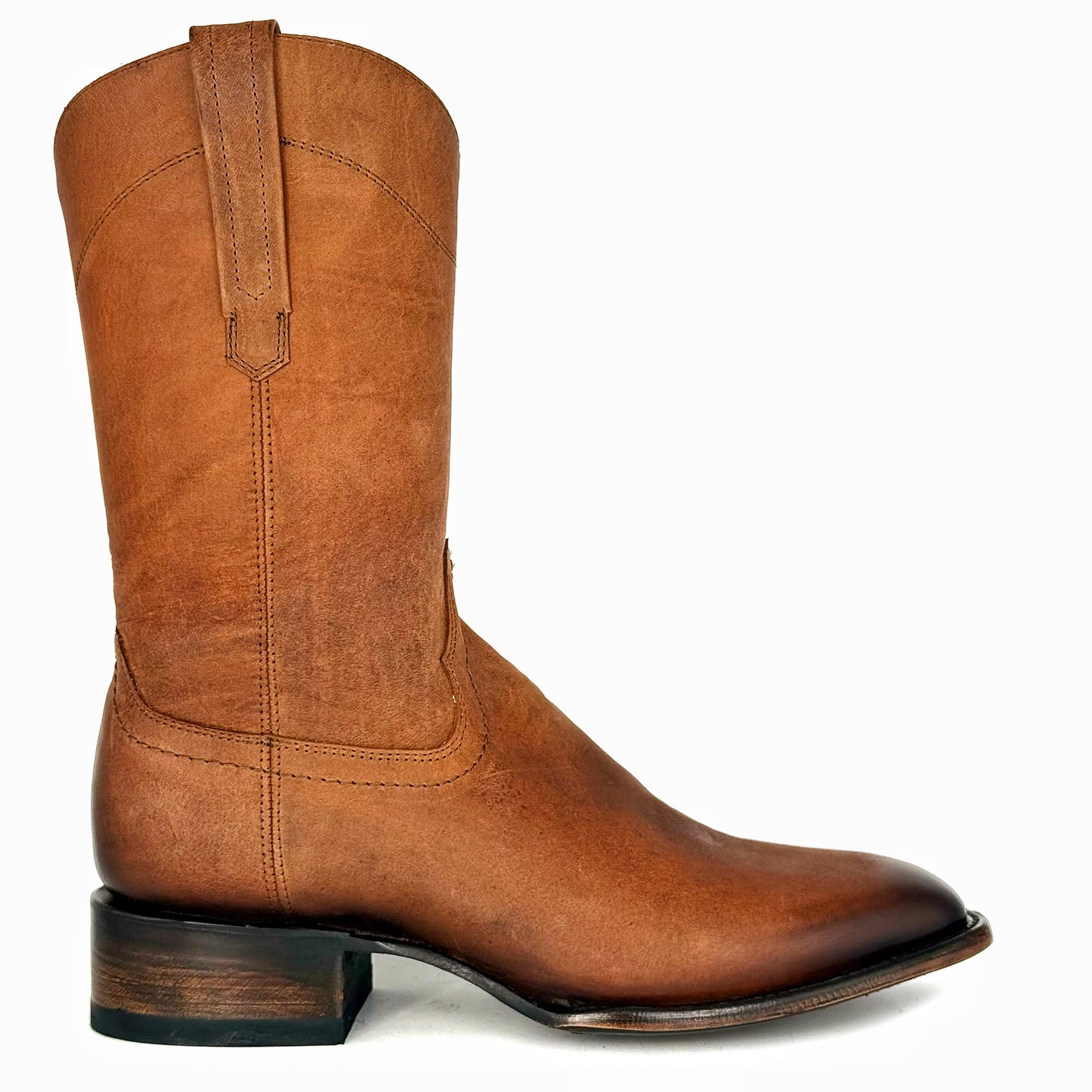 CARLO BROWN PITON BOOTS 