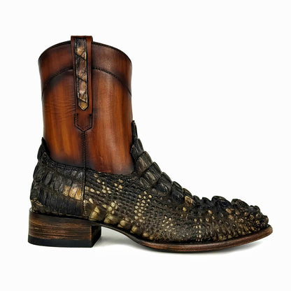 EMMA NATURAL NUCA DE COCODRILO BOOTS OVAL