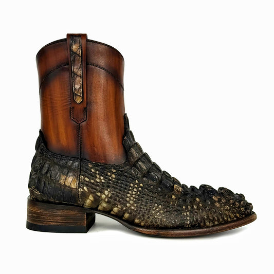 EMMA NATURAL NUCA DE COCODRILO BOOTS OVAL