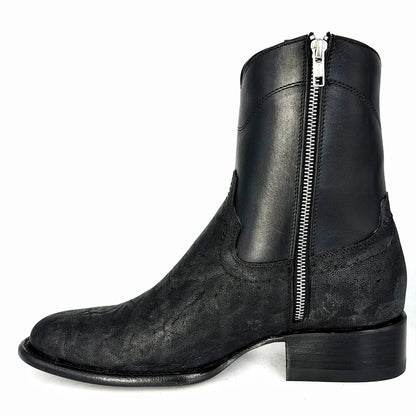 EMMA BLACK ELEFANTE BOOTS OVAL