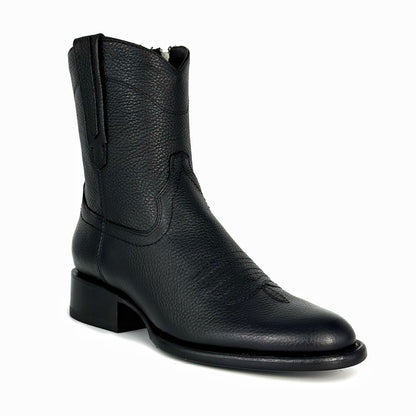 EMMA FLOOTER BLACK BOOTS OVAL