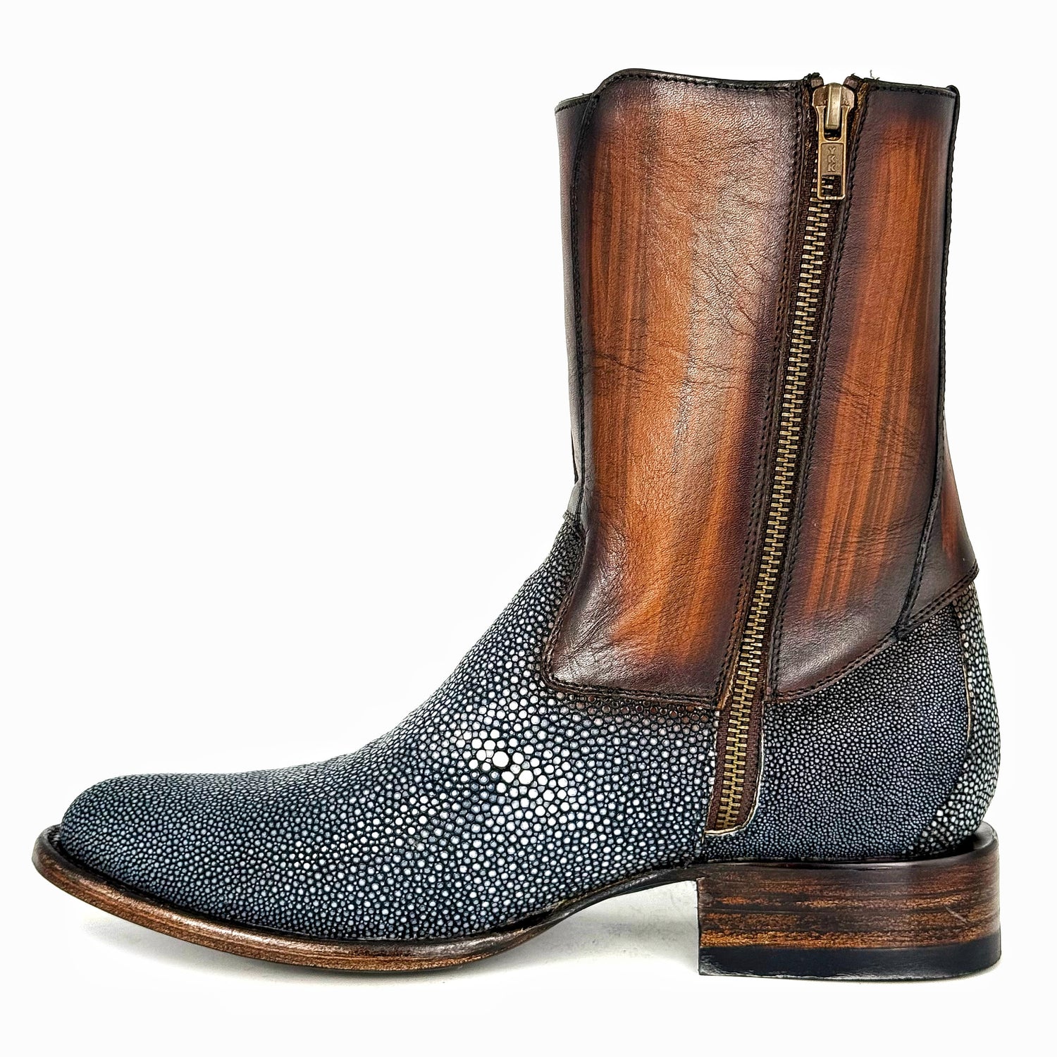 ARTHUR GREY MANTARRAYA PULIDA BOOTS OVAL