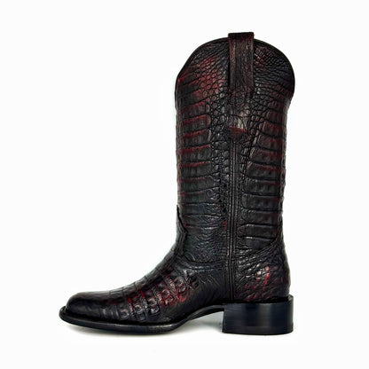 EMMA BROWN PITON BOOTS 