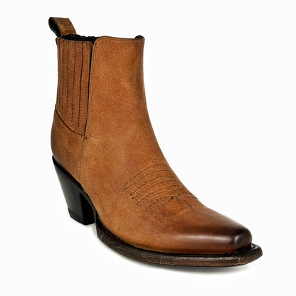 EMMA BROWN PITON BOOTS 