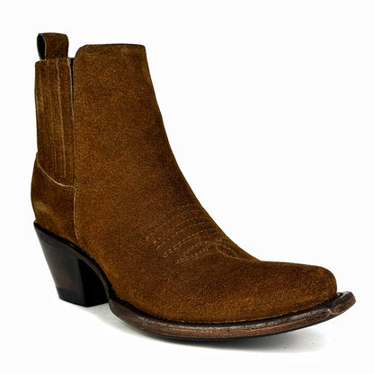 EMMA BROWN PITON BOOTS 