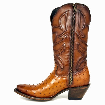 EMMA BROWN PITON BOOTS 