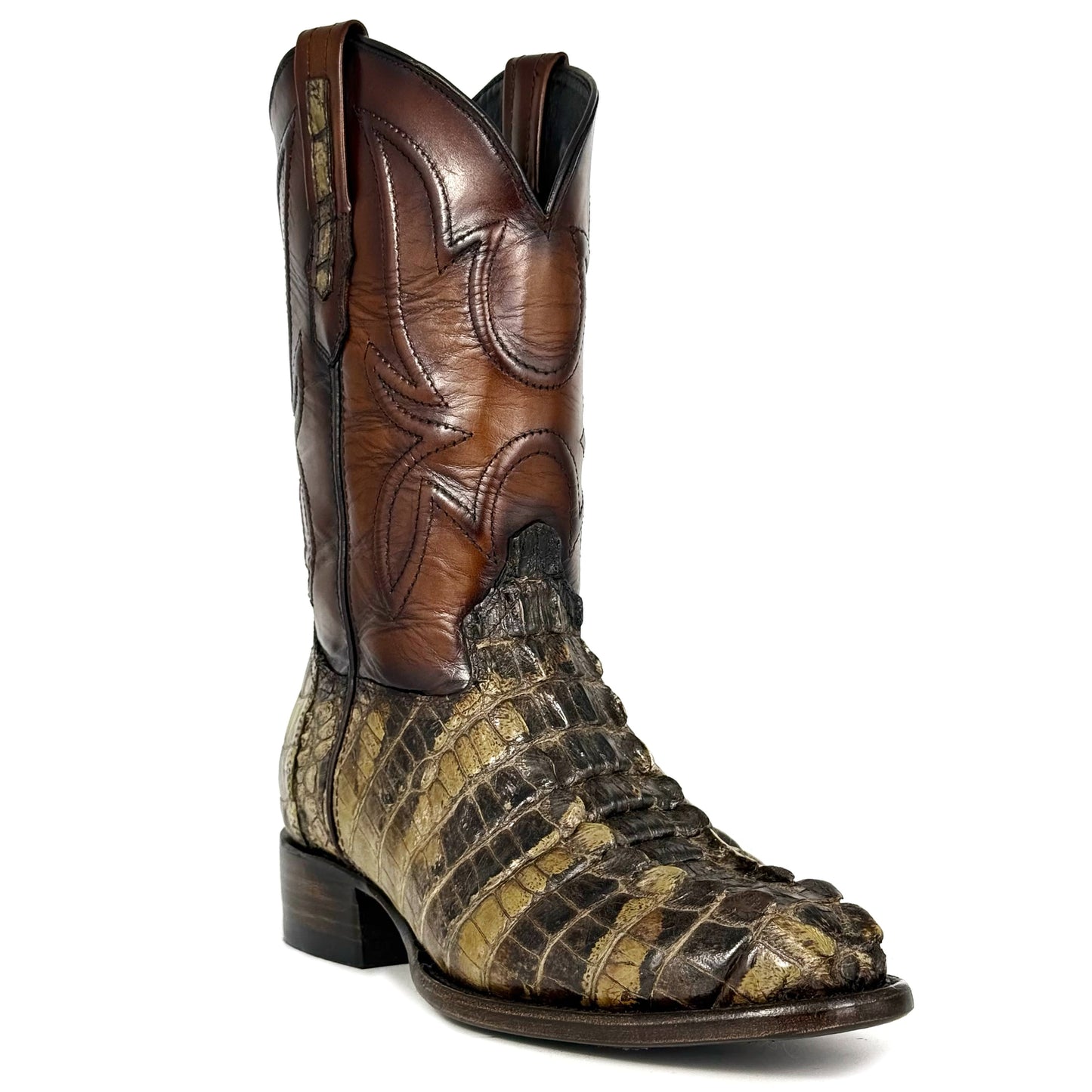 COWBOY NATURAL COLA DE COCODRILO BOOTS OVAL