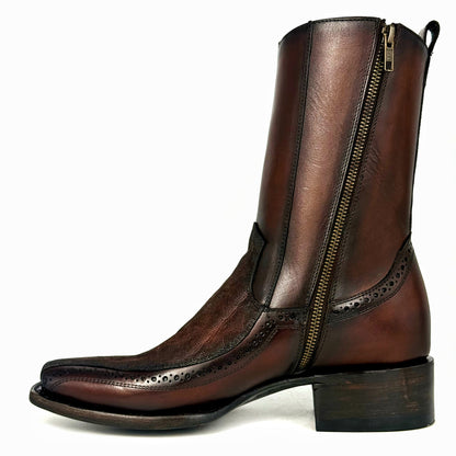 BROWN FLORETA ELEFANTE BOOTS NEVADA